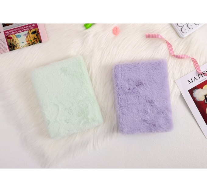 Блокнот 112 л., 127х180 мм, плюшевый EFMR0003B6-1-4