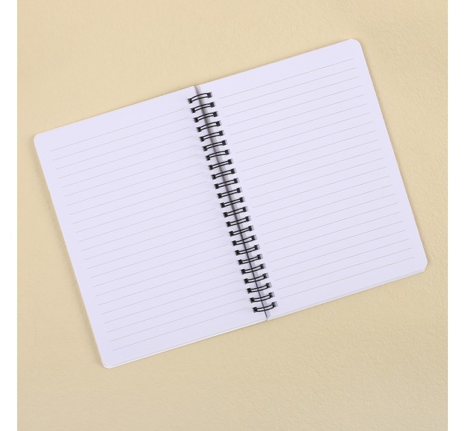 Блокнот 80 л., 145х210 мм, на гребне, «Бабочки» BX9939A5-1-4