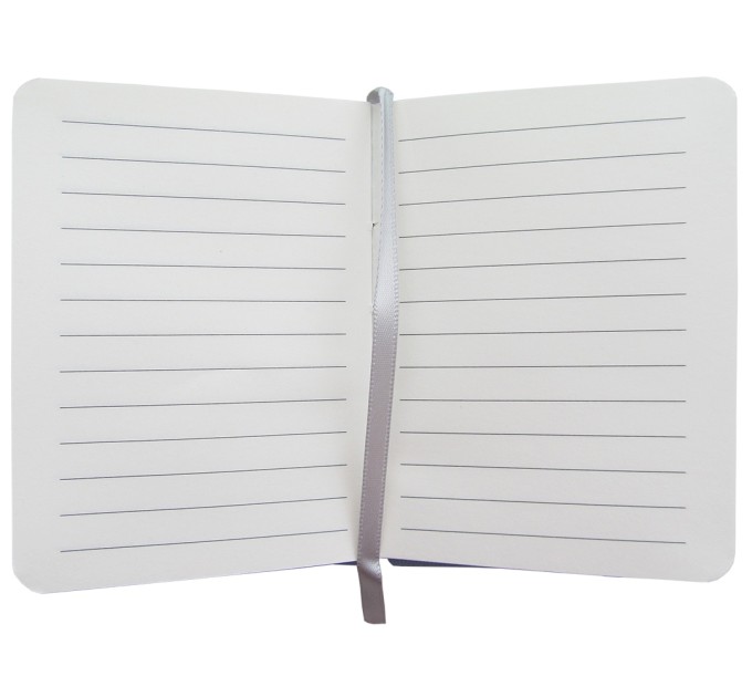 Блокнот A7, 80 л., на резинке 5801-1