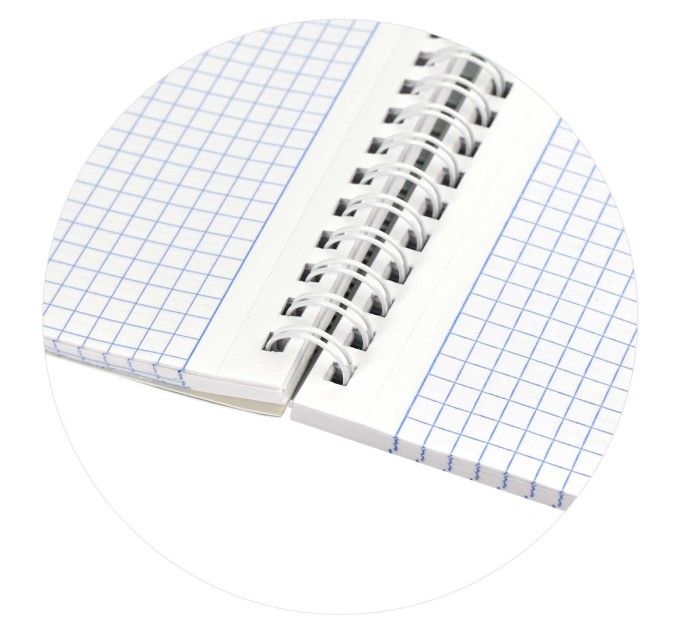 Блокнот А6, 120 л., на гребне, «Джинса» 64472