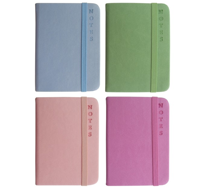 Блокнот A7, 80 л., на резинке 5801-1