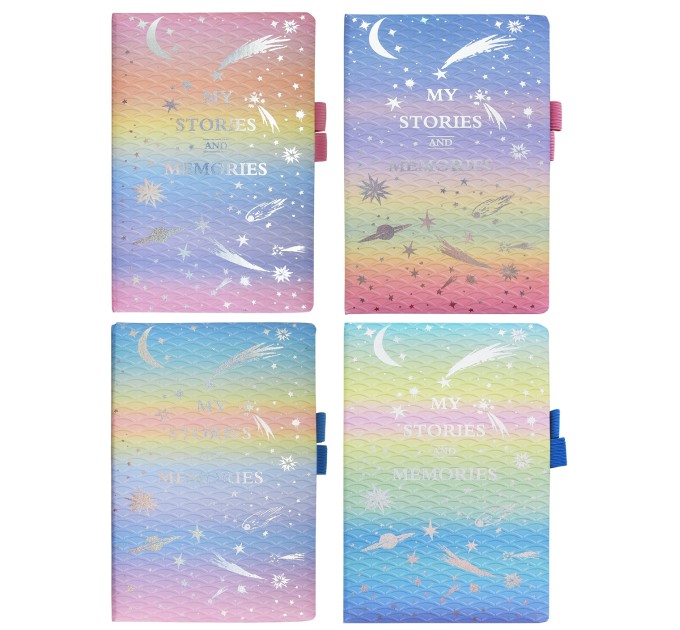 Блокнот A5, 80 л., «MY STORIES AND MEMORIES» 6600-1