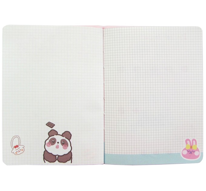 Блокнот 112 л., 127х180 мм, плюшевый, «PINK» EFMR0009B6-1-4