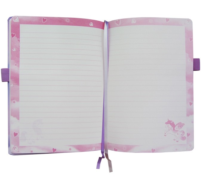 Блокнот A5, 80 л., «THE UNICORN» 6600-5