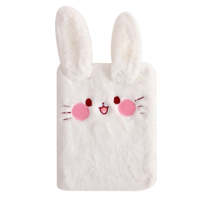 Блокнот 112 л., 127х180 мм, плюшевый, «Ушастики» EFMR0006B6-1-4