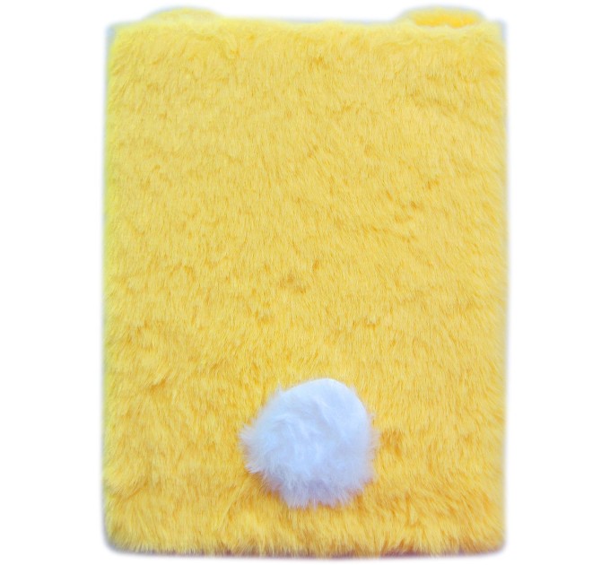 Блокнот 112 л., 127х180 мм, плюшевый, «Ушастики» EFMR0006B6-1-4