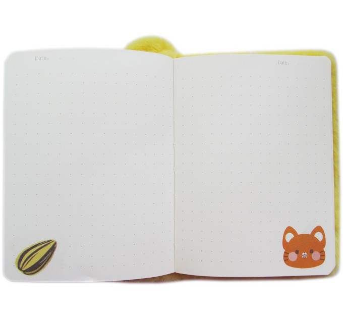 Блокнот 112 л., 127х180 мм, плюшевый, «Ушастики» EFMR0006B6-1-4