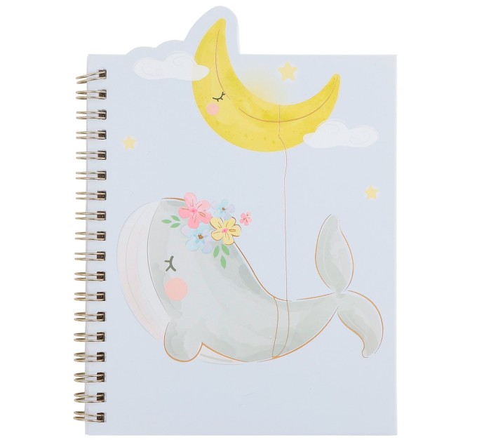 Блокнот 130х180 мм, 60 л., фигурный, на гребне, «Животные» BXZ9950B6-1-4