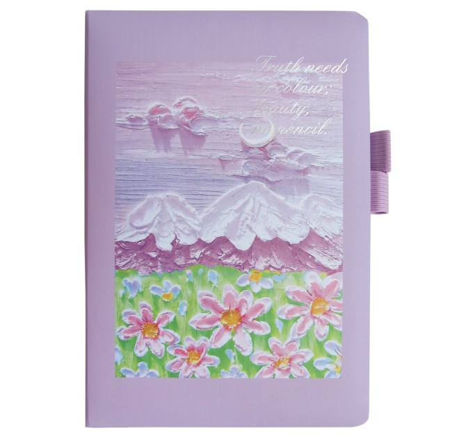 Блокнот A5, 80 л., «TRUTH NEEDS NO COLOUR...» 6600-7