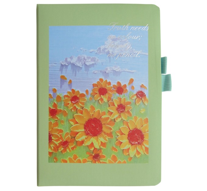 Блокнот A5, 80 л., «TRUTH NEEDS NO COLOUR...» 6600-7