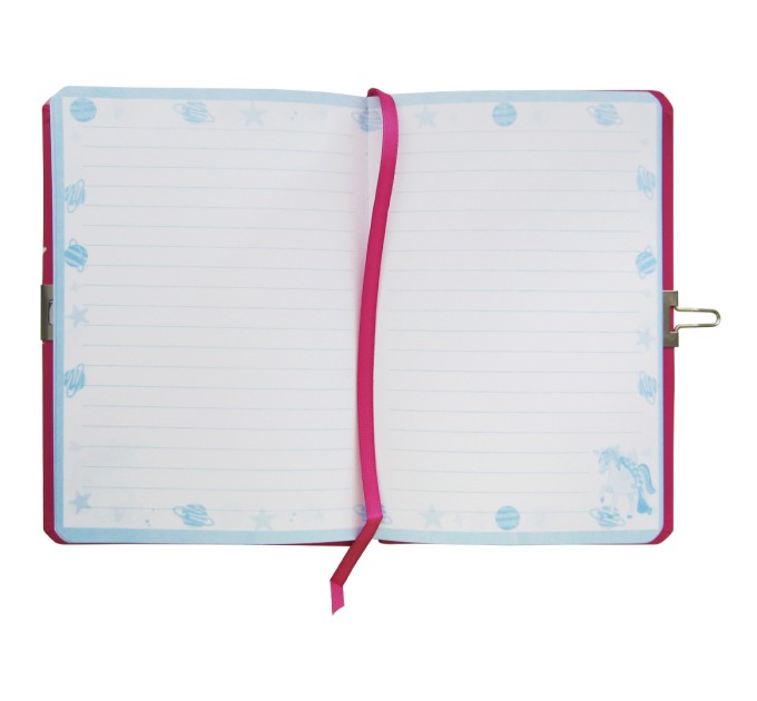 Блокнот В6, 96 л., с замком, «Единорог» 1903-1