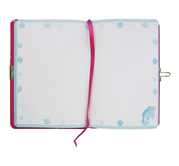 Блокнот В6, 96 л., с замком, «Единорог» 1903-1