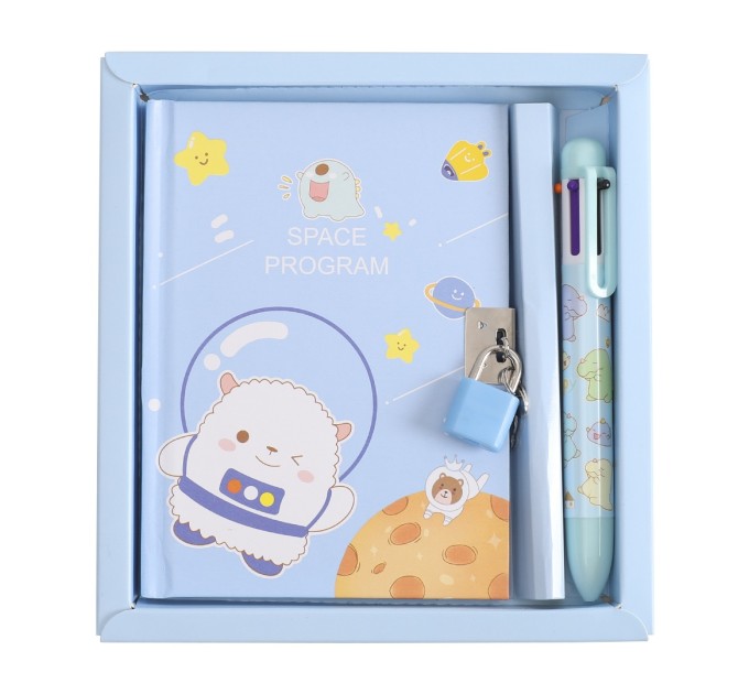 Набор подарочный блокнот+ручка, «SPACE PROGRAM» EFA00002-1-3