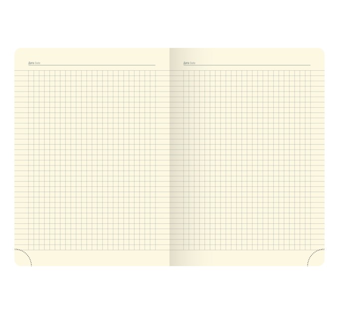 Книжка записная А6, 80 л., кожзам, «Fuze», цветной срез, бирюзовый NB0_87601