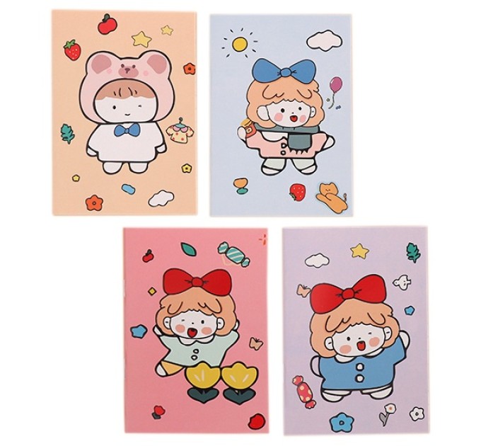 Блокнот 120х85 мм, 16 л., «Дети» EFL00030A7-1-4