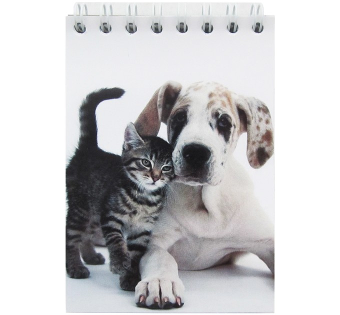 Блокнот A7, 50 л., на гребне 4с012