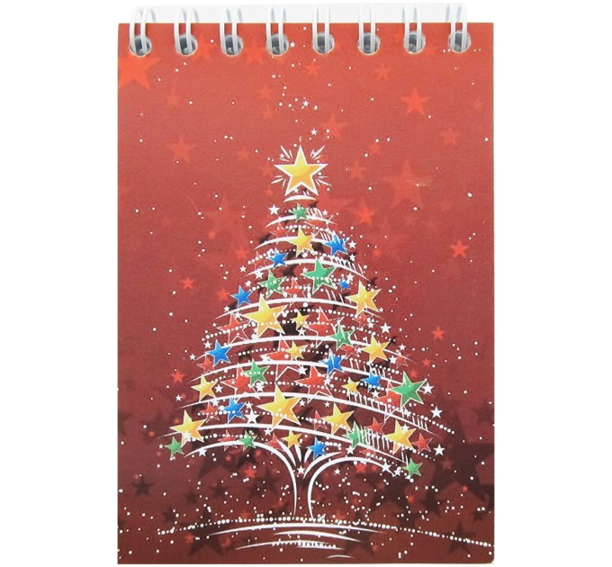 Блокнот A7, 50 л., на гребне 4с012