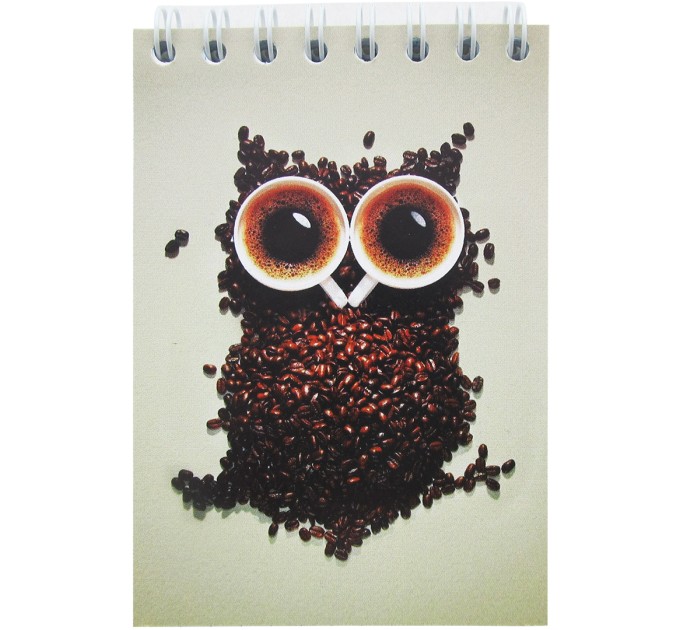 Блокнот A7, 50 л., на гребне 4с012