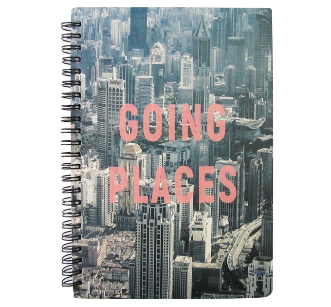 Блокнот A5, 80 л., на пружине, «CITY» ВХ-А5-4108-1-4