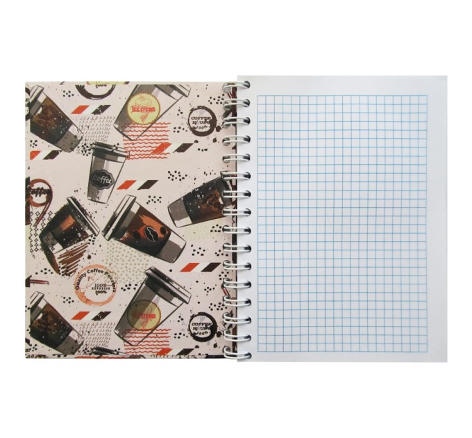 Книжка записная 98х135 мм, 80 л., клетка 10с9