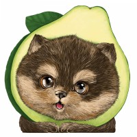 Блокнот 120х117, 30 л., на скобе, «Авокадопес» 63037