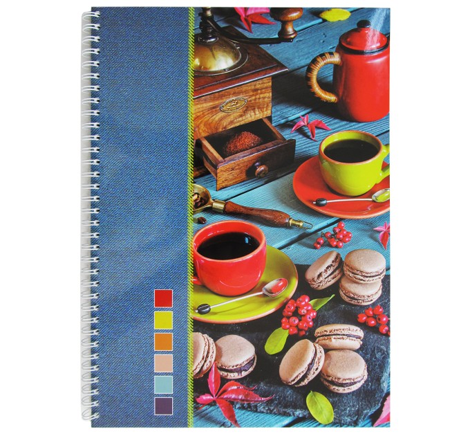 Блокнот A4, 80 л., на гребне 9с015