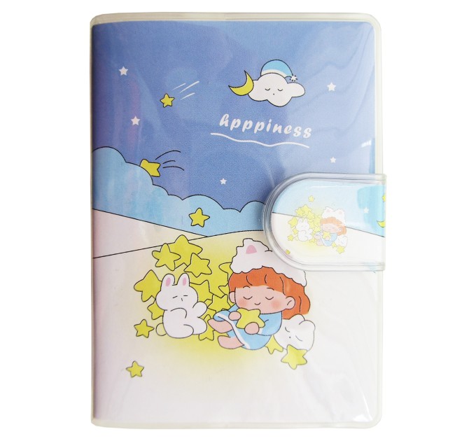 Блокнот A7, 70 л., на липучке, «APPPINESS» 1500-7