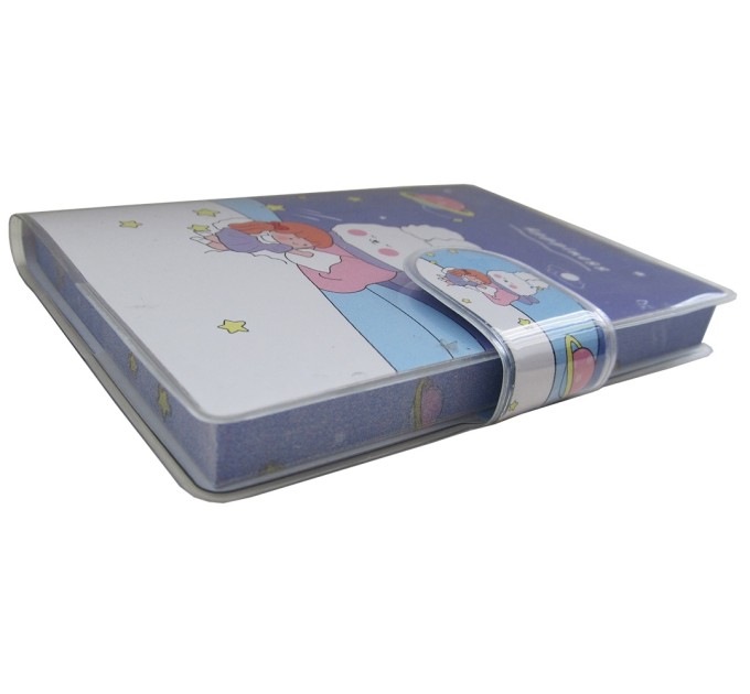 Блокнот A7, 70 л., на липучке, «APPPINESS» 1500-7