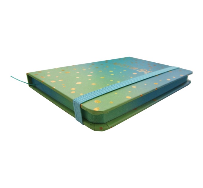 Блокнот А6, 80 л., на резинке, «NOTES AND IDEAS» 3782-17L