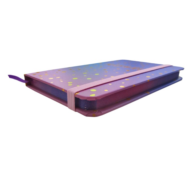 Блокнот А6, 80 л., на резинке, «NOTES AND IDEAS» 3782-17L