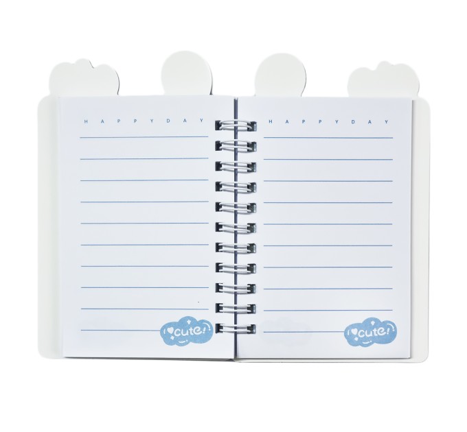 Блокнот 130х100 мм, 60 л., на гребне, «ALPACA» WB-95502