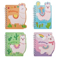 Блокнот 130х100 мм, 60 л., на гребне, «ALPACA» WB-95502