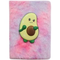 Блокнот A5, 80 л., плюшевый, «Авокадо» EFMRJ00003А5-1