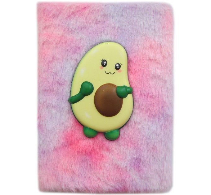 Блокнот A5, 80 л., плюшевый, «Авокадо» EFMRJ00003А5-1