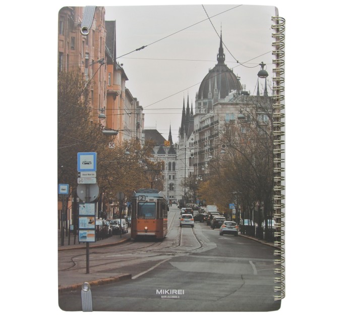 Блокнот A4, 80 л., на гребне, резинка, «ENJOY TODAY» BXR9989A4-1-4