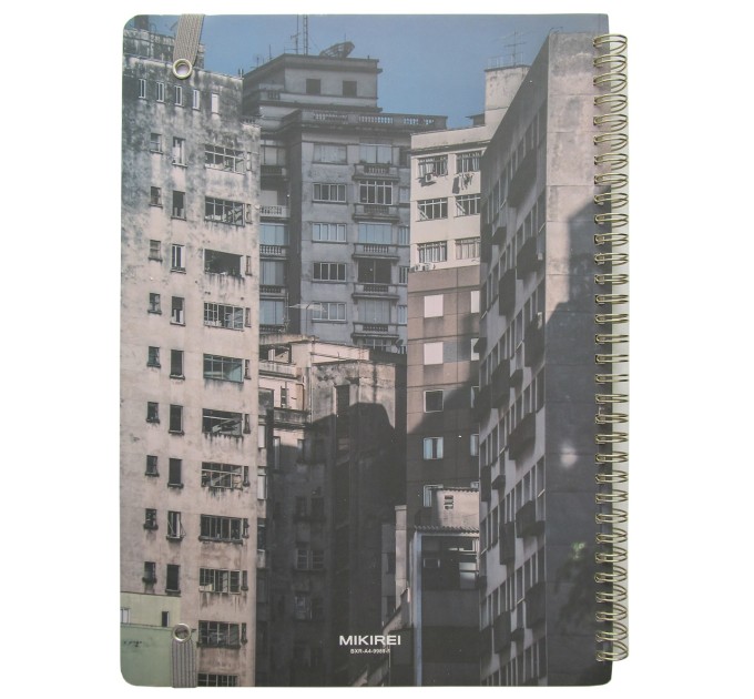 Блокнот A4, 80 л., на гребне, резинка, «ENJOY TODAY» BXR9989A4-1-4