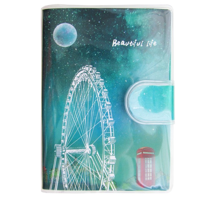 Блокнот A7, 70 л., на липучке, «BEAUTIFUL LIFE» 1500-11