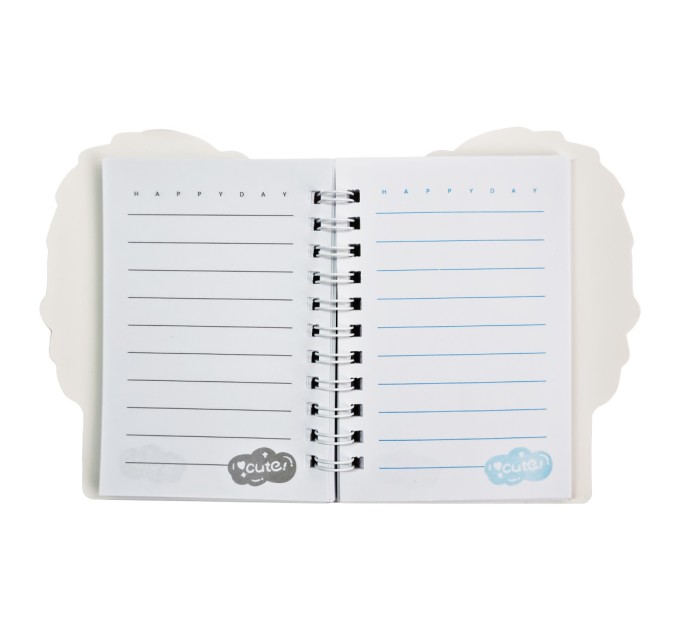 Блокнот 130х100 мм, 60 л., на гребне, «ANIMAL» WB-95495