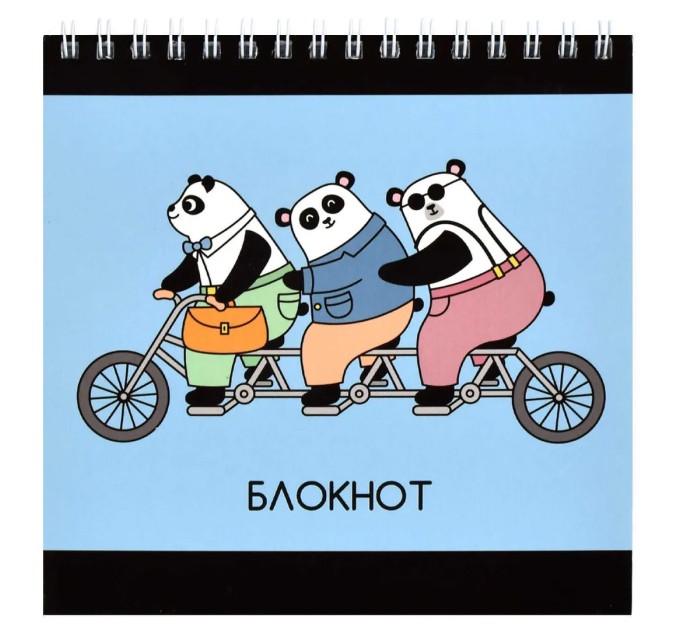 Блокнот 140х140, 60 л., «Трио» 61254