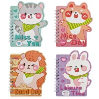 Блокнот 130х100 мм, 60 л., на гребне, «ANIMAL» WB-95495