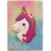 Блокнот A5, 80 л., плюшевый, «Единорог» EFMJ00001А5-2