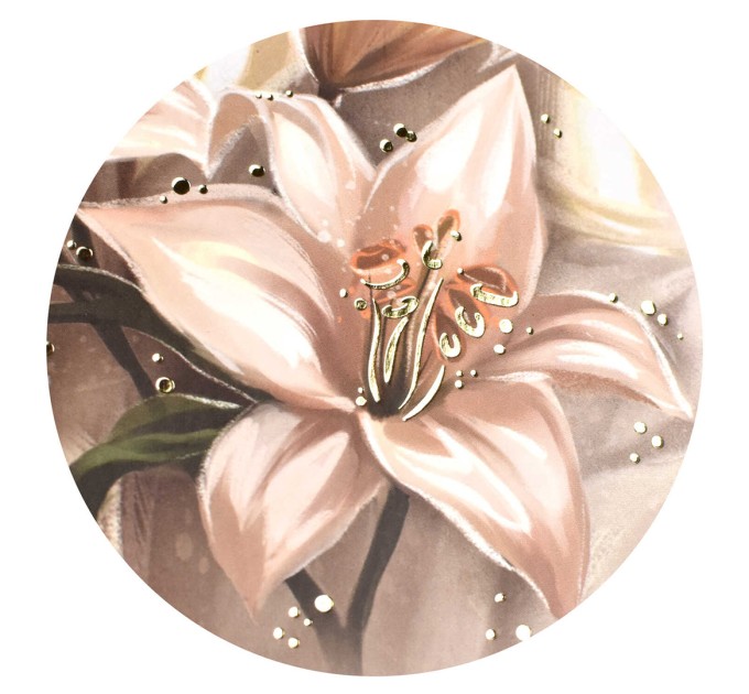 Книжка записная женщины А5, 80 л., «Белые лилии» 58145