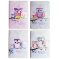 Блокнот A7, 70 л., на липучке, «LOVELY OWL» 1500-12