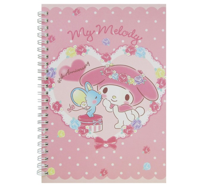 Блокнот А5, 60 л., на гребне, «Melody» NO:0012