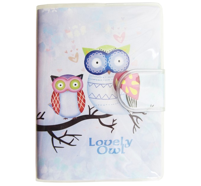Блокнот A7, 70 л., на липучке, «LOVELY OWL» 1500-12