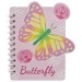 Блокнот 130х100 мм, 60 л., на гребне, «BATTERFLY» WB-95399