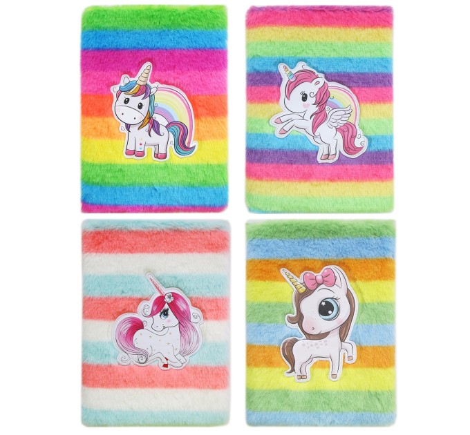 Блокнот A5, 80 л., плюшевый, «Единорог» IMG_9782