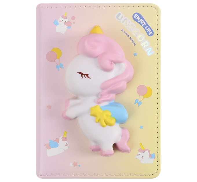 Блокнот А6, 96 л., «Единорог» EFBJ00006A6-1-1