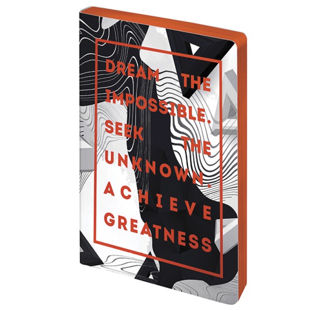 Книжка записная A5, 80 л., клетка, кожзам, Greenwich Line, «Urban. Aims» NA5-25474