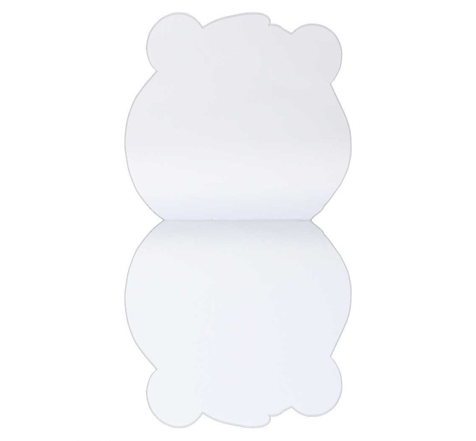 Блокнот 120х117, 30 л., на скобе, «Панда» 64495